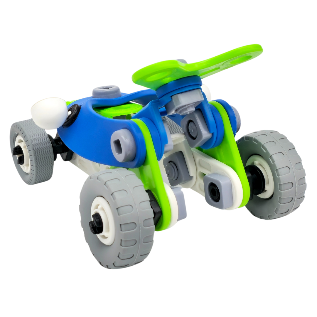 Klocki konstrukcyjne pojazd do składania 52 el.