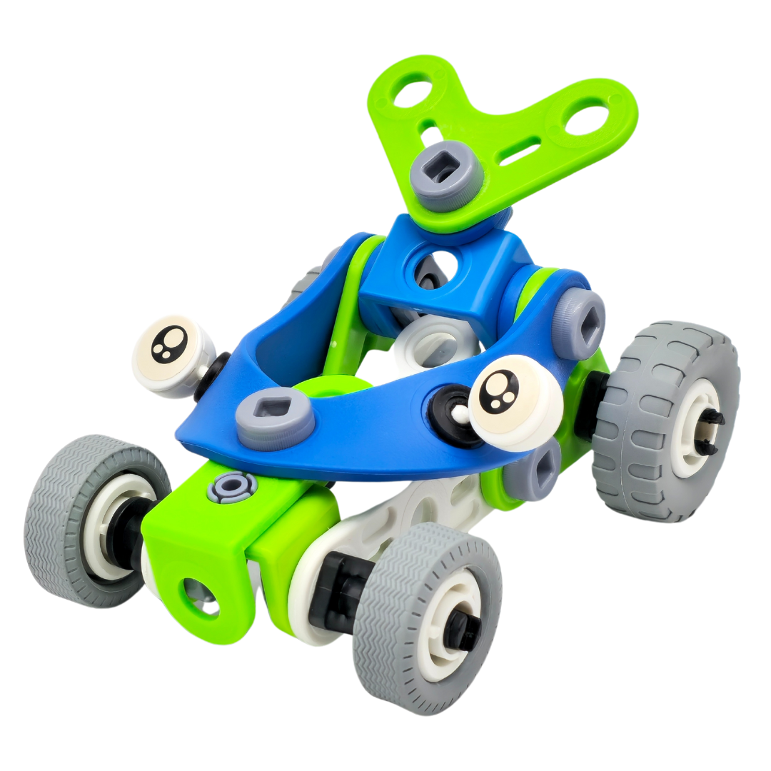 Klocki konstrukcyjne pojazd do składania 52 el.