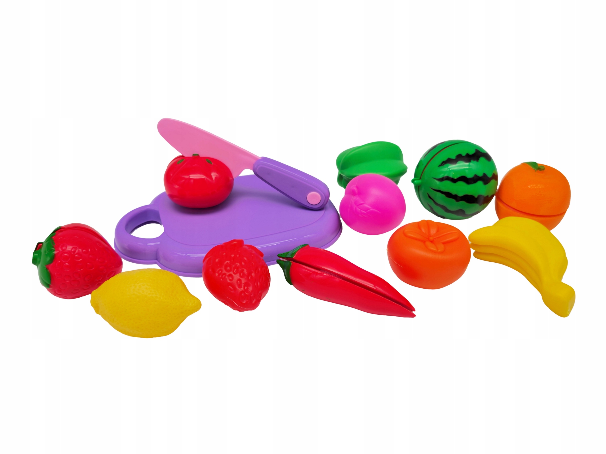 Zestaw w walizce - owoce