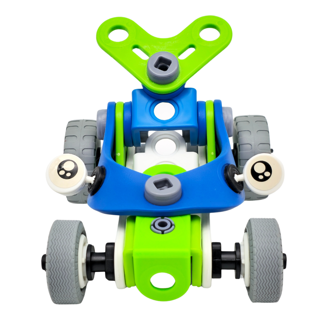 Klocki konstrukcyjne pojazd do składania 52 el.