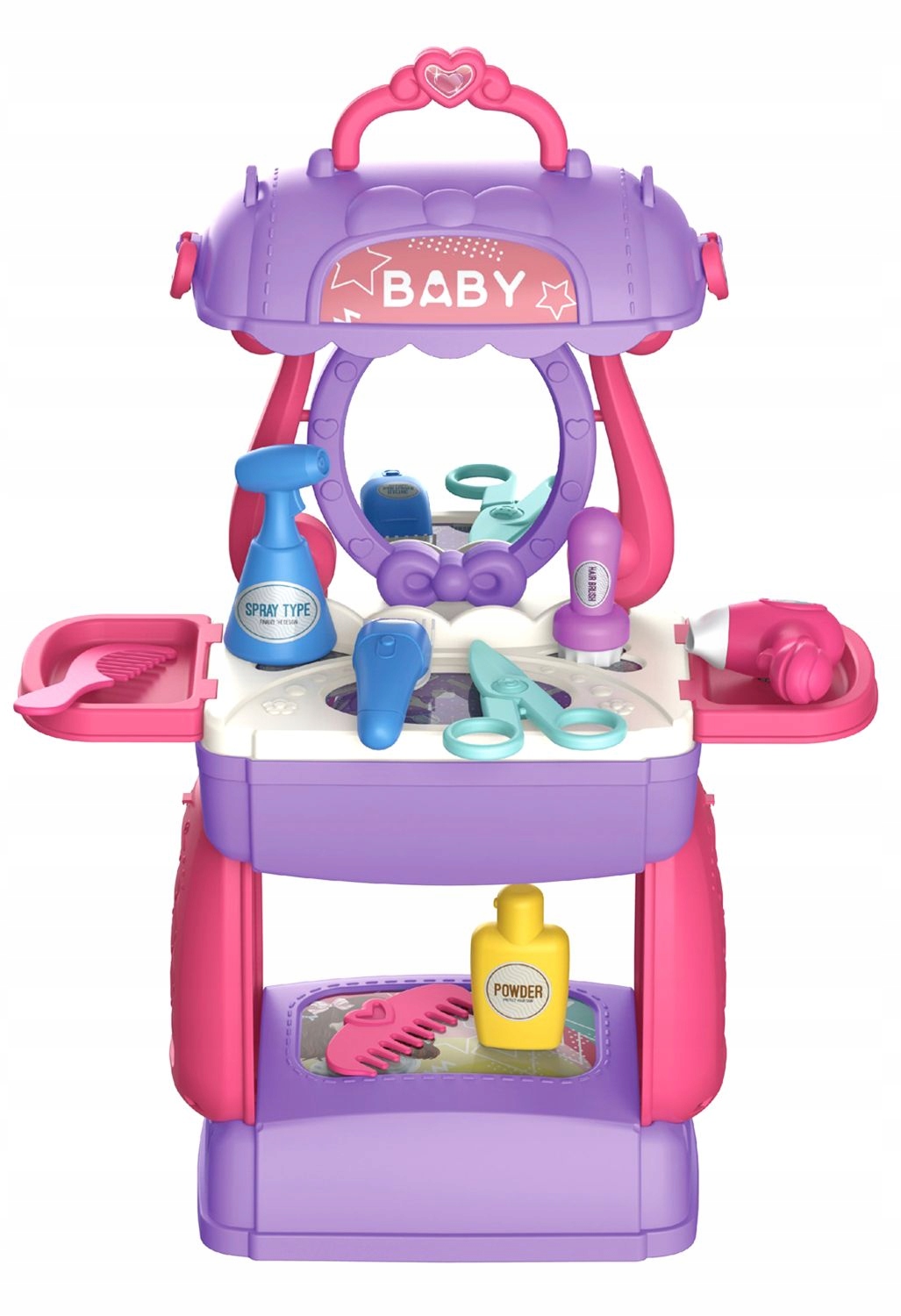 Zestaw w kuferku - fryzjer