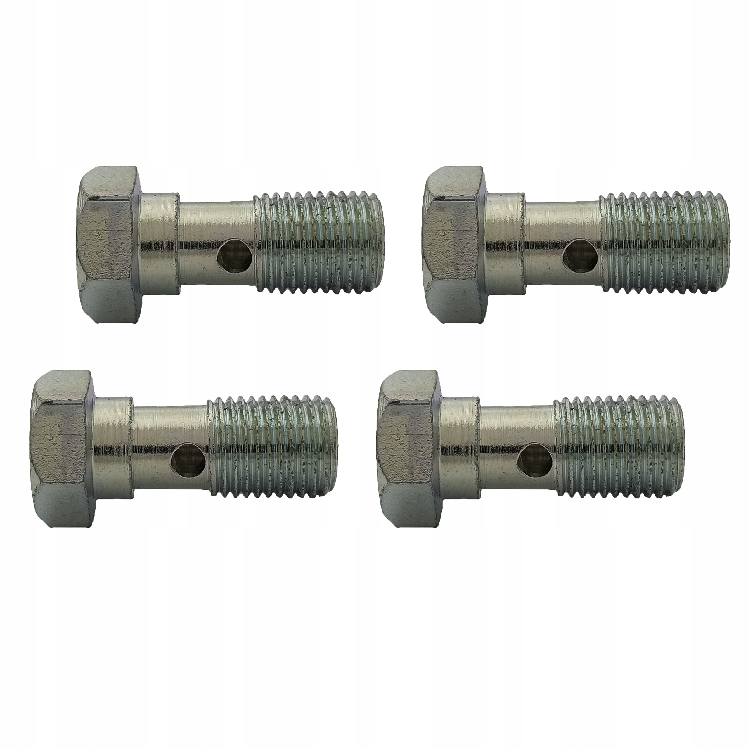 4x Śruba drożna - przelewowa - banjo - do oczek M12x1,25 - ocynk; SR-16