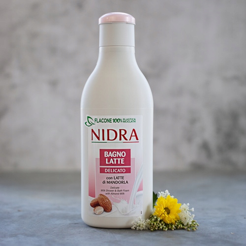 Nidra Mleczko Do Kąpieli Mleko Migdałowe 750 Ml