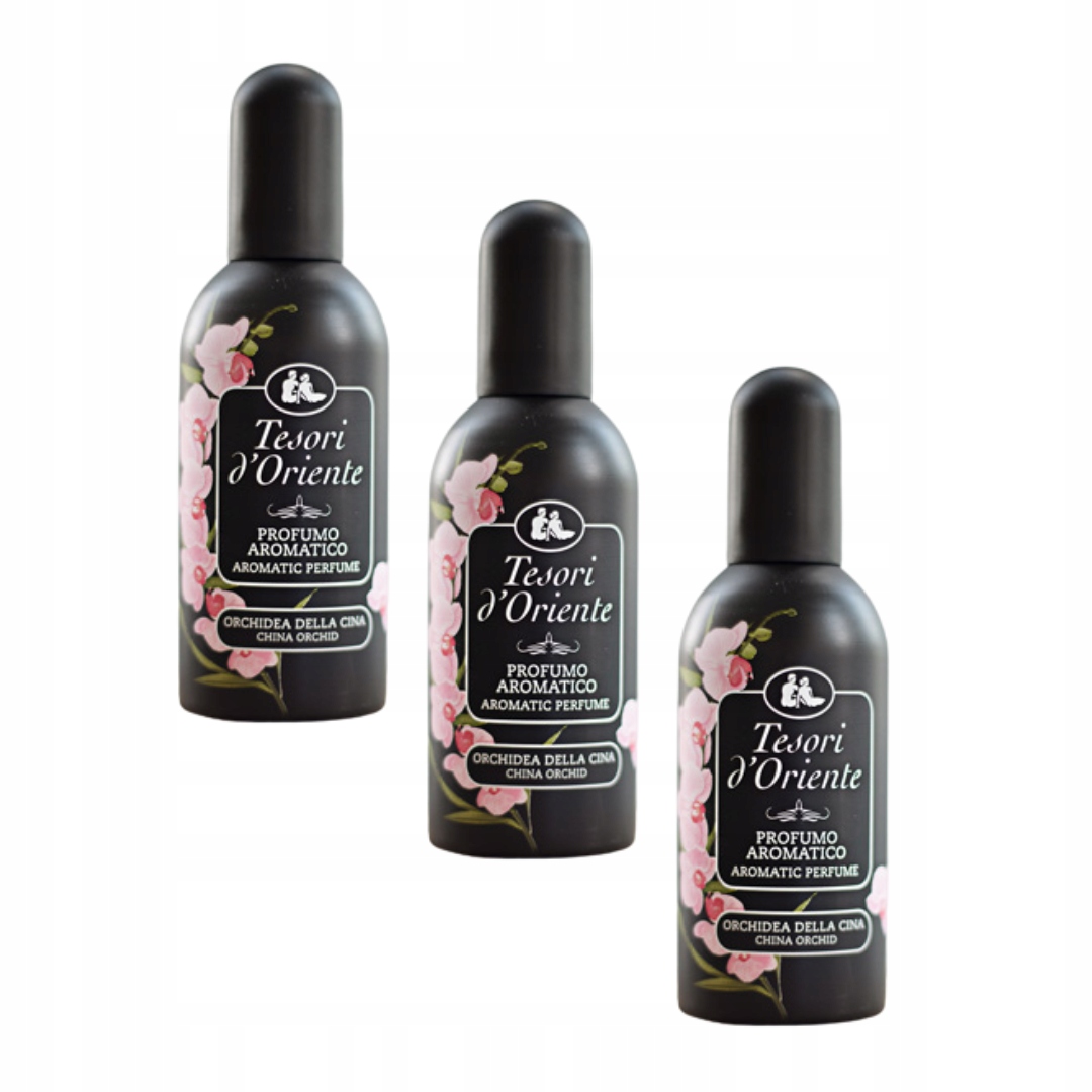 Tesori D'oriente Zestaw 3X Woda Toaletowa Orchidea