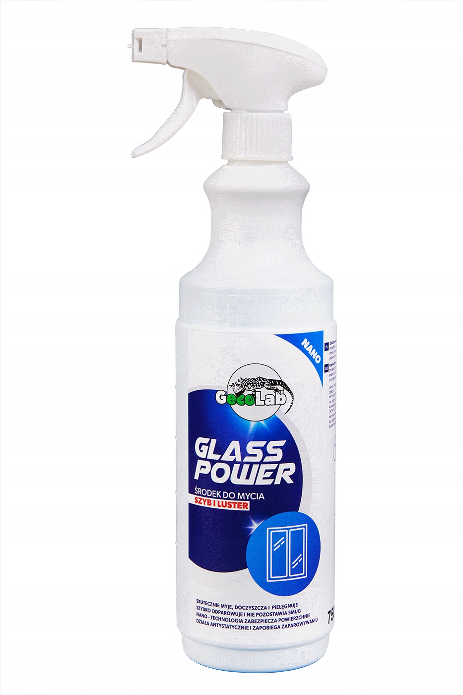 Gecolab Glass Power Środek Do Szyb I Luster 750Ml