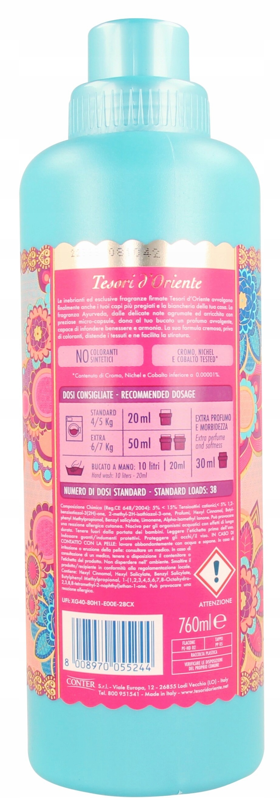3 X 760Ml Ayurveda Tesori D'oriente