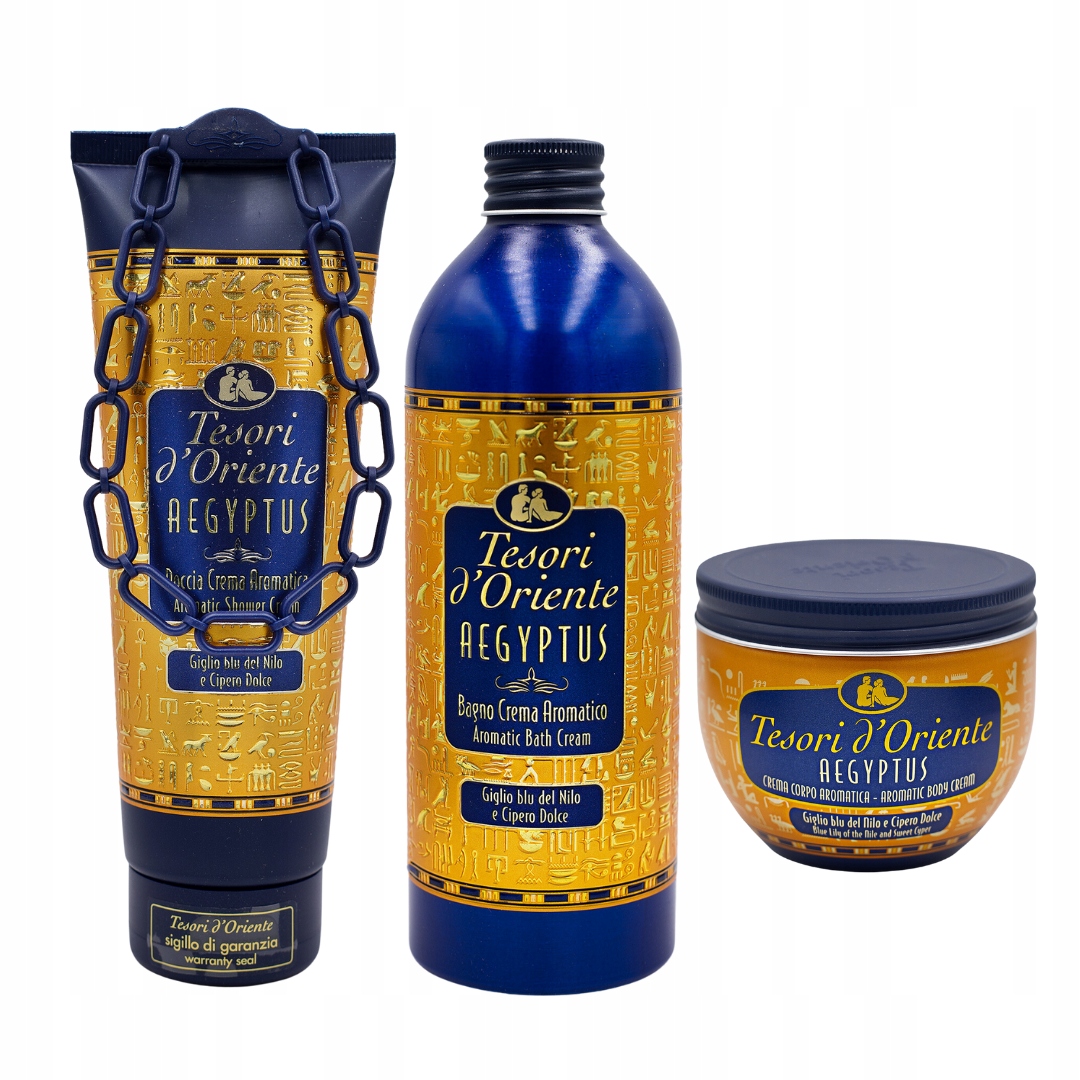 Tesori D'oriente Zestaw Włoskich Kosmetyków Z Linii Aegyptus