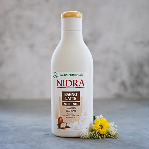 Nidra Delikatne Mleczko Do Kąpieli Argan 750 Ml