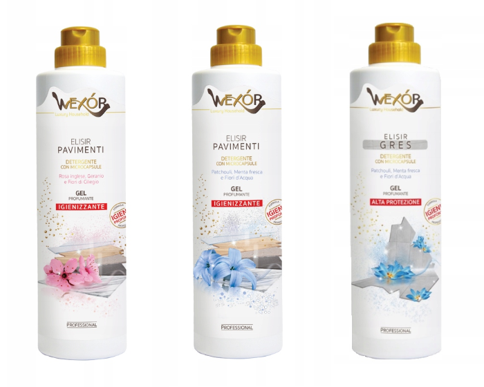 Zestaw Wexor – 3X Płyn Do Mycia Podłóg 750 Ml