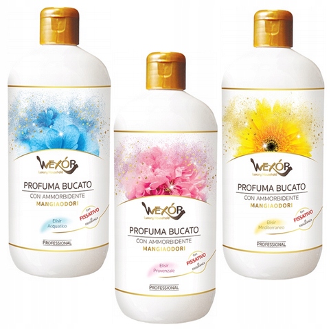 Zestaw Wexor 3 X Perfumy Do Płukania 3 X 500Ml