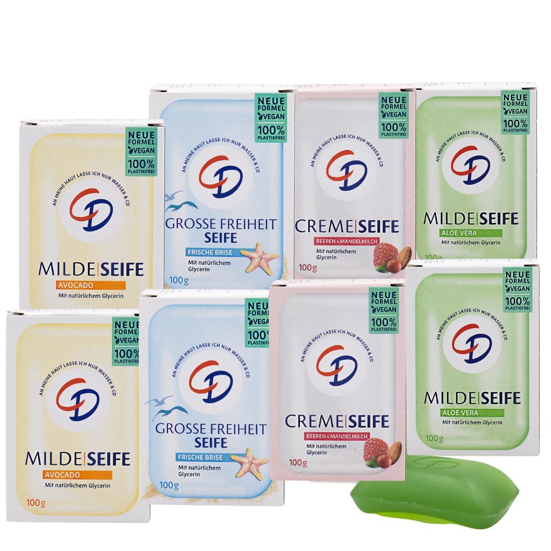 Zestaw 8 X Mydło Cd + 1 Szt. Gratis