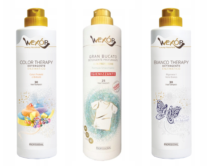 Zestaw Wexor 3X Płyn Do Prania Ubrań 750 Ml