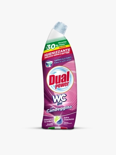 Odkamieniacz W Płynie Dual Power Żel Do Wc Z Wybielaczem 750Ml