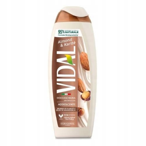 Vidal Żel Do Mycia Ciała 600 Ml Almond Karite