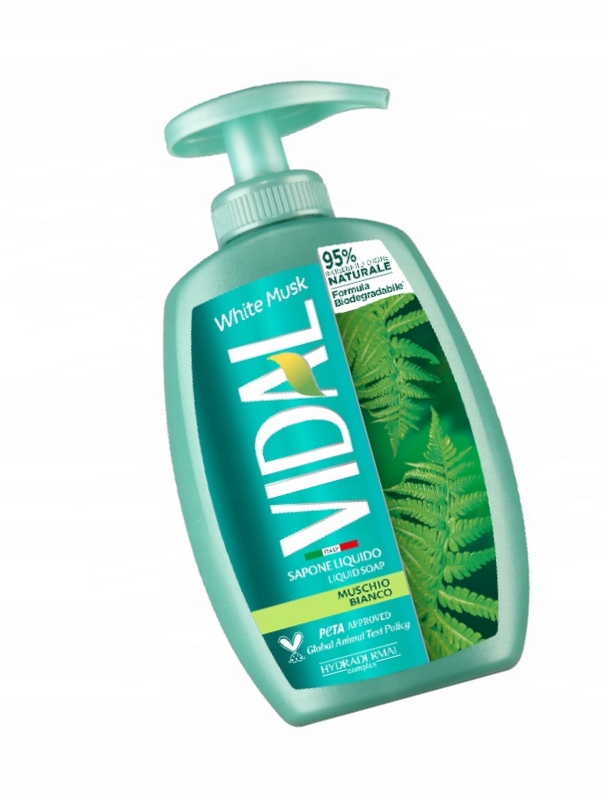 Mydło W Płynie Do Rąk Białe Piżmo Vidal 300 Ml