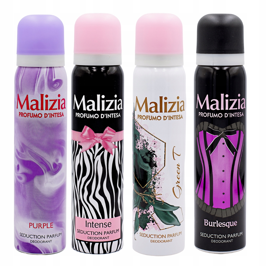 Malizia 4X Włoski Dezodorant W Sprayu