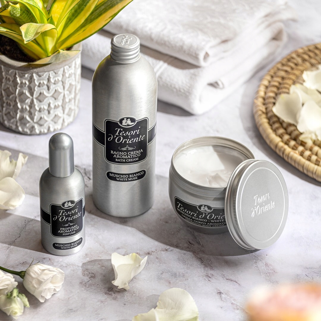 Tesori D'oriente Krem Do Ciała Muschio Bianco Białe Piżmo 300 Ml