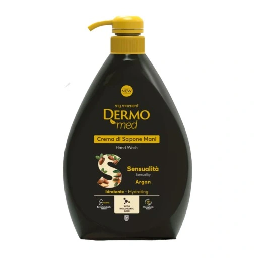 Dermomed Zestaw - Mydło W Płynie + Żel Pod Prysznic Argan 1 L