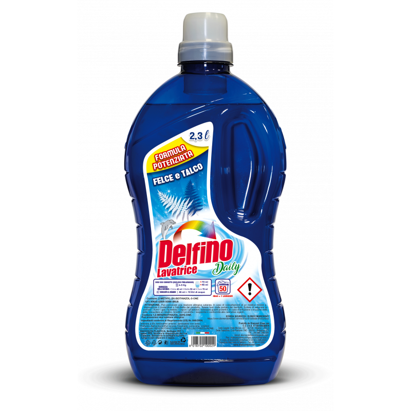 Delfino Felce E Talco 50 Prań 2,3L Włoski Płyn Do