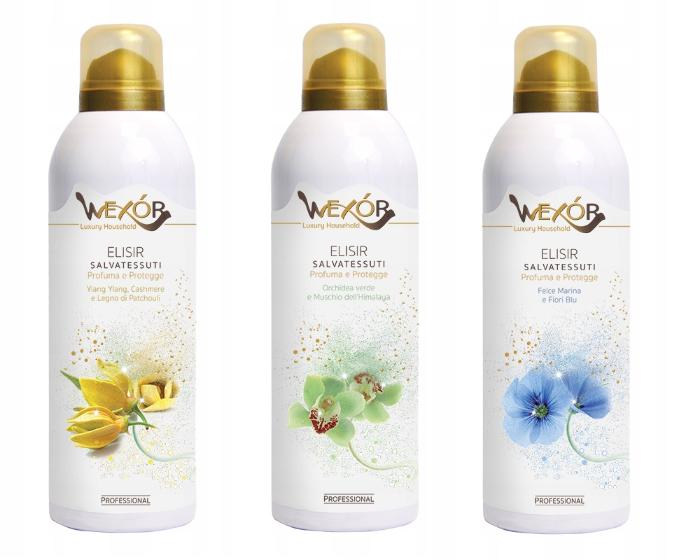 Zestaw Wexor 3X Odświeżacz Do Tkanin W Sprayu 300 Ml