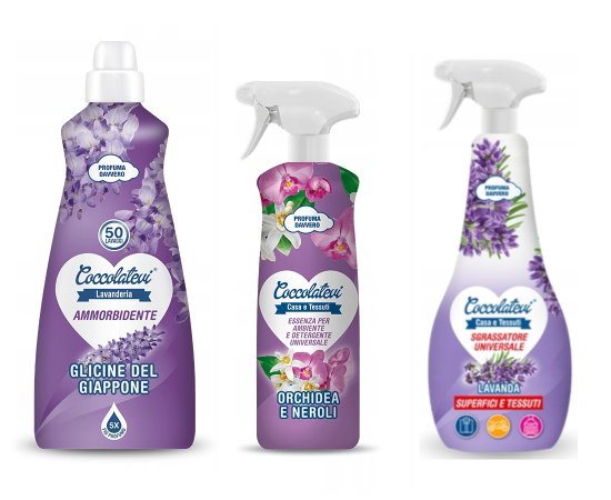 Coccolatevi Zestaw - Środek Czyszczący, Płyn Do Płukania, Odtłuszczacz