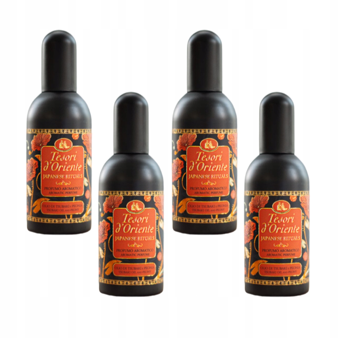 Tesori D'oriente Zestaw 4X Woda Toaletowa Japanese
