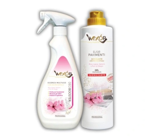 Wexor Zestaw Odświeżacz + Płyn Do Podłóg Armonia Rosa