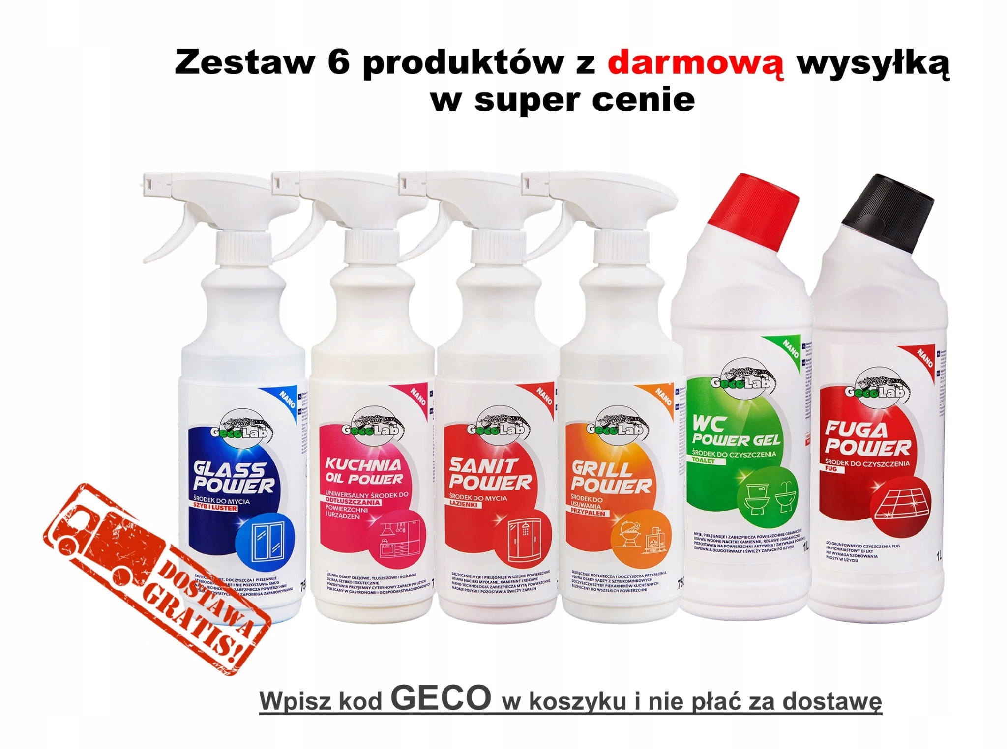Gecolab Oil Power Kuchnia Spray 750Ml