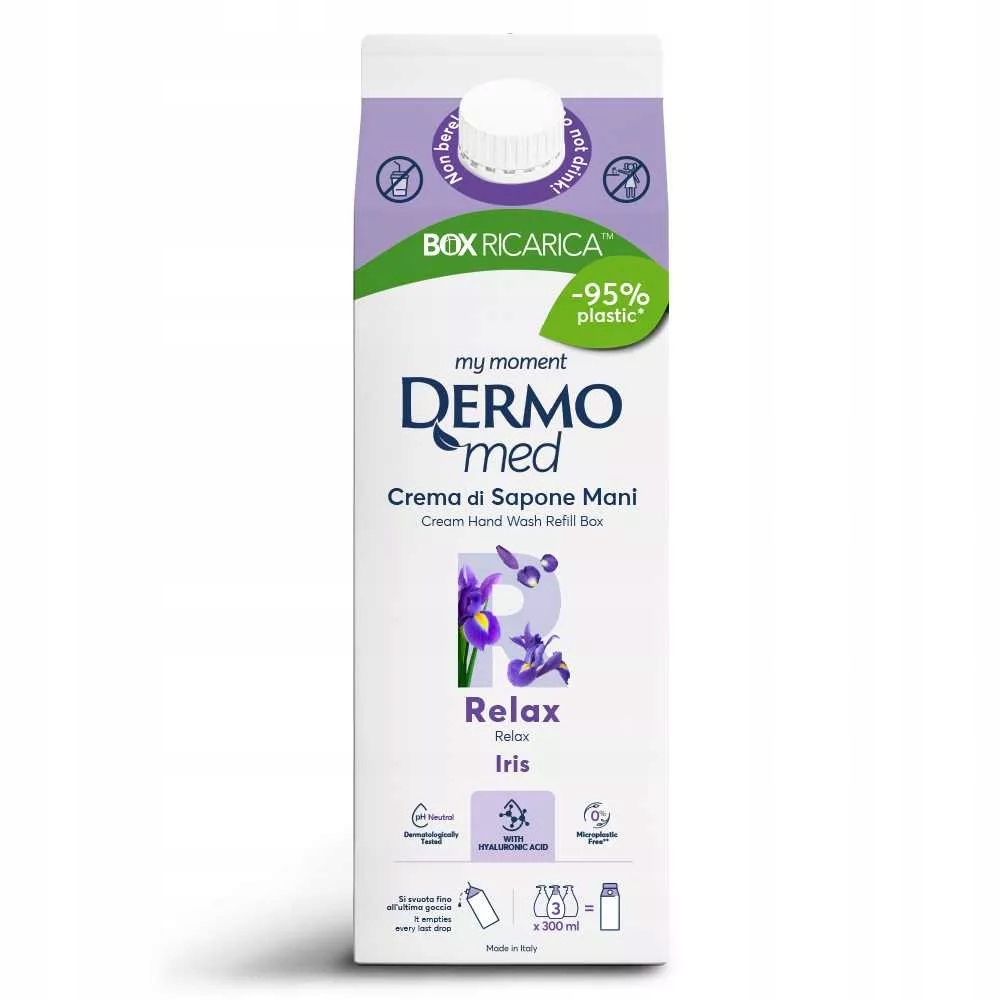 Dermomed Mydło Do Rąk Pudełko Zapas 900 Ml Relax