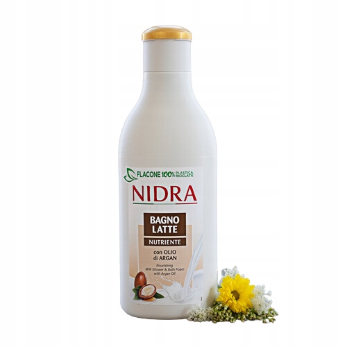 Nidra Delikatne Mleczko Do Kąpieli Argan 750 Ml