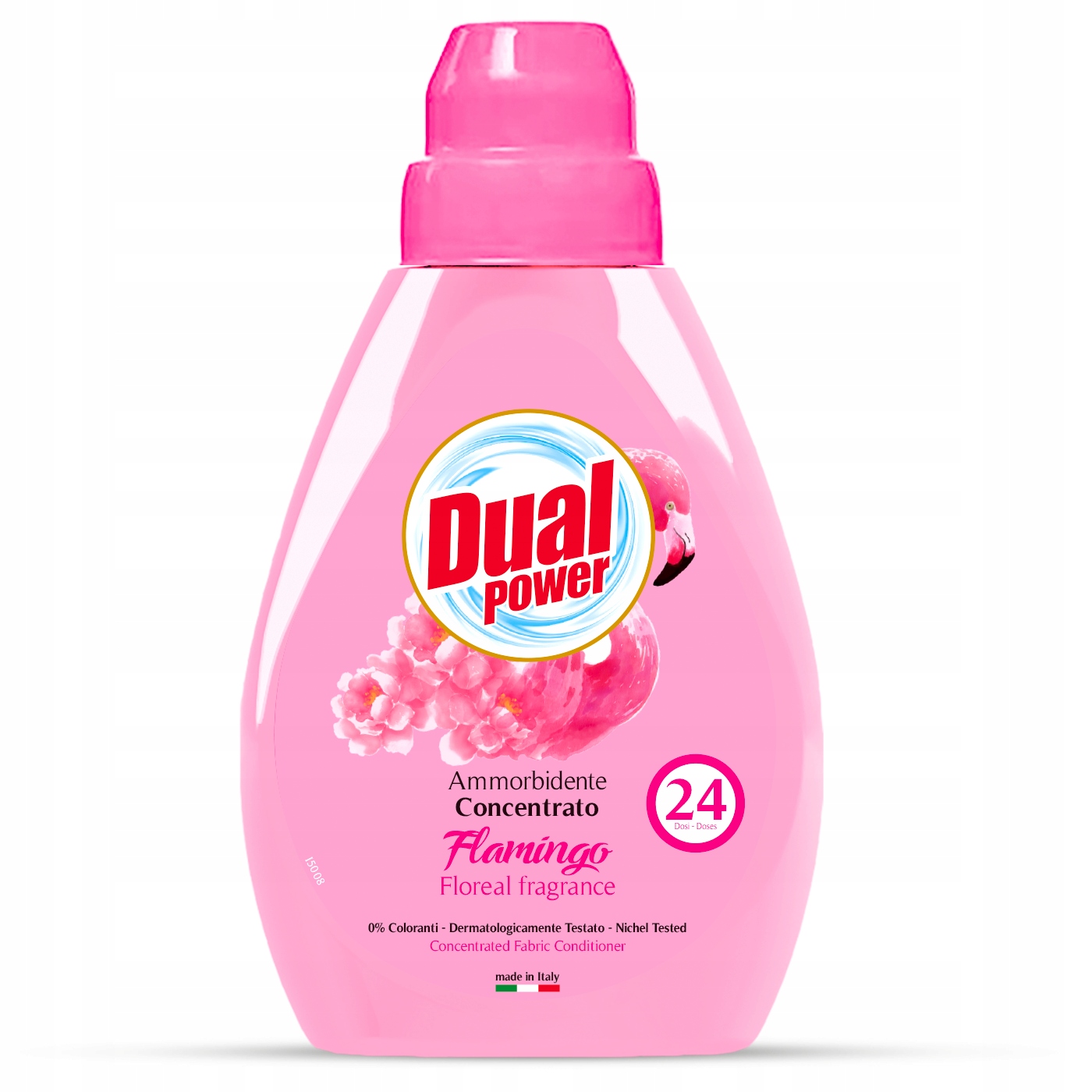 Dual Power Flamingo Płyn Do Płukania Tkanin 24 Prań, 600 Ml