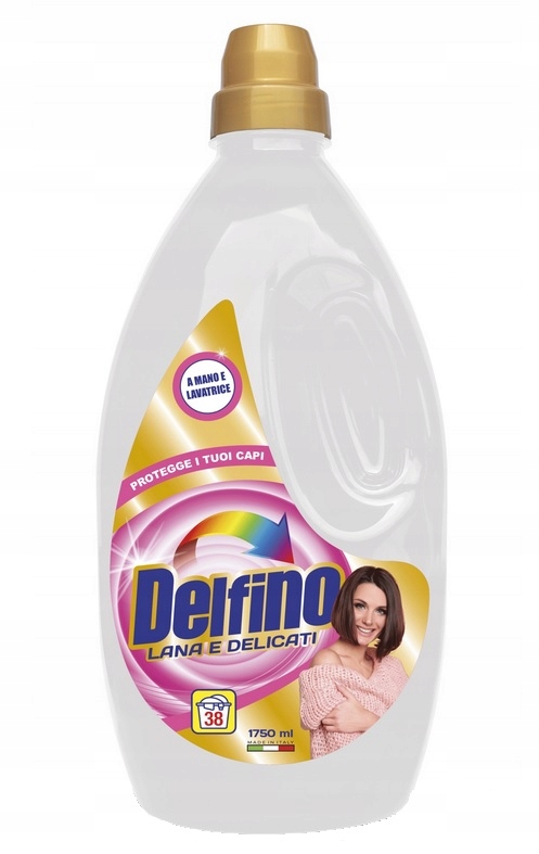 Delfino Lana E Delicati 38 Prań 1,75L Włoski Płyn