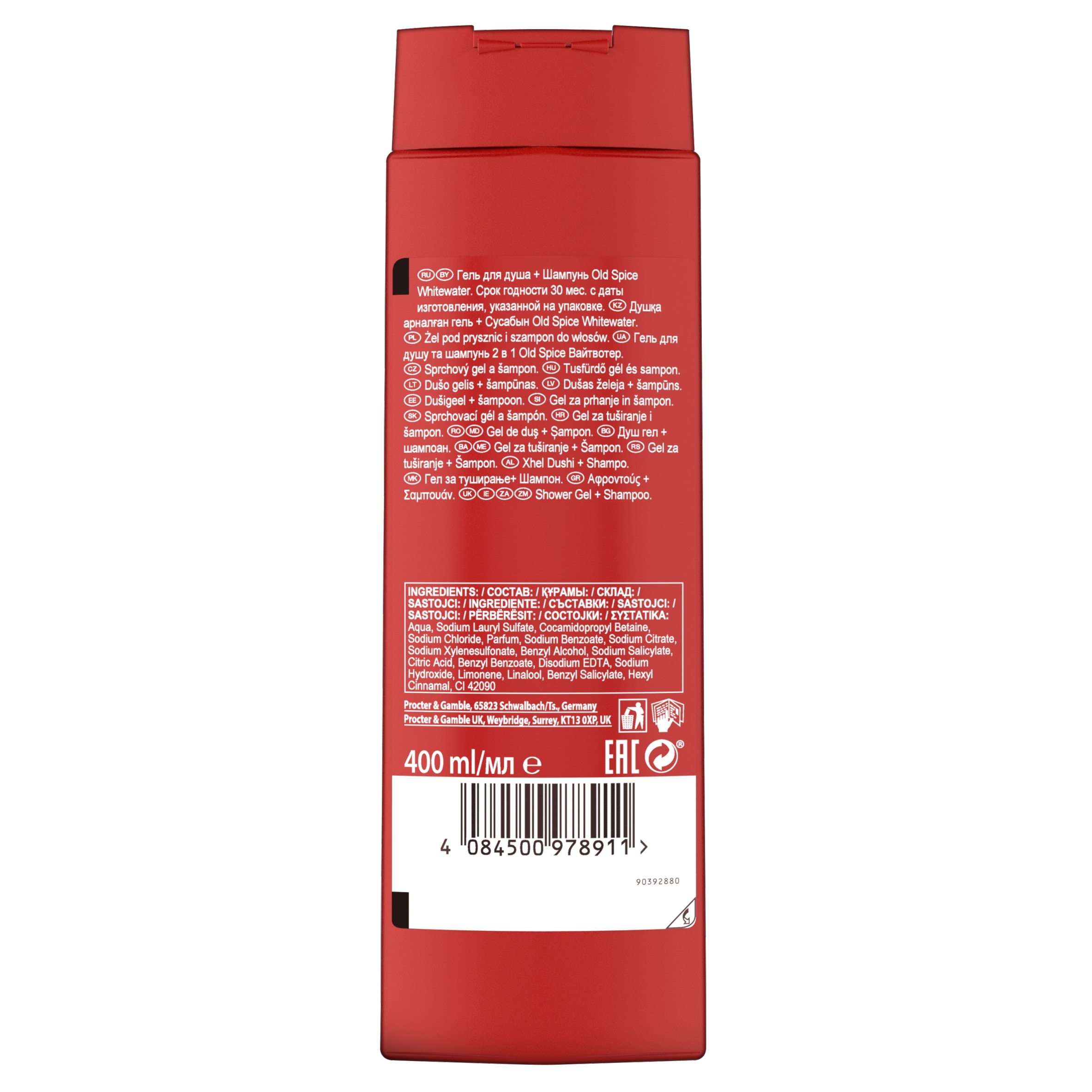 Old Spice Sg 400Ml Whitewater