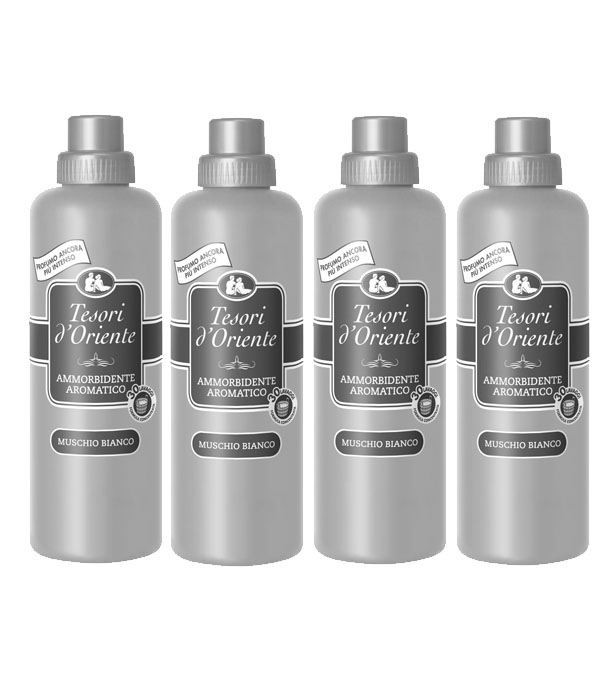 Zestaw Tesori Płyn Do Płukania 4X Białe Piżmo