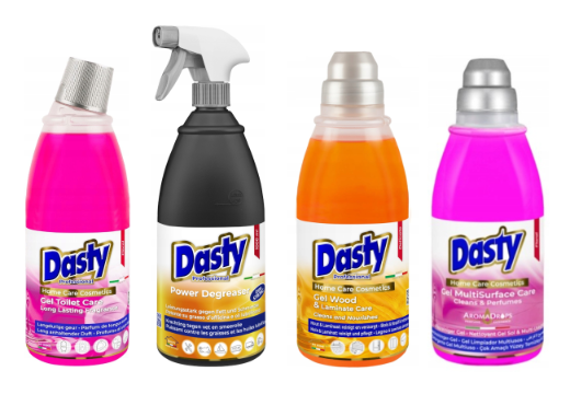 Dasty Zestaw Chemii Domowej - Odtłuszczacz 1L , Płyn Do Podłóg 2X0,7L ,