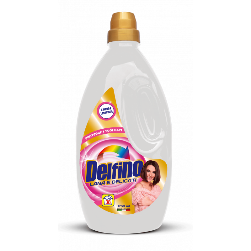 Delfino Lana E Delicati 38 Prań 1,75L Włoski Płyn