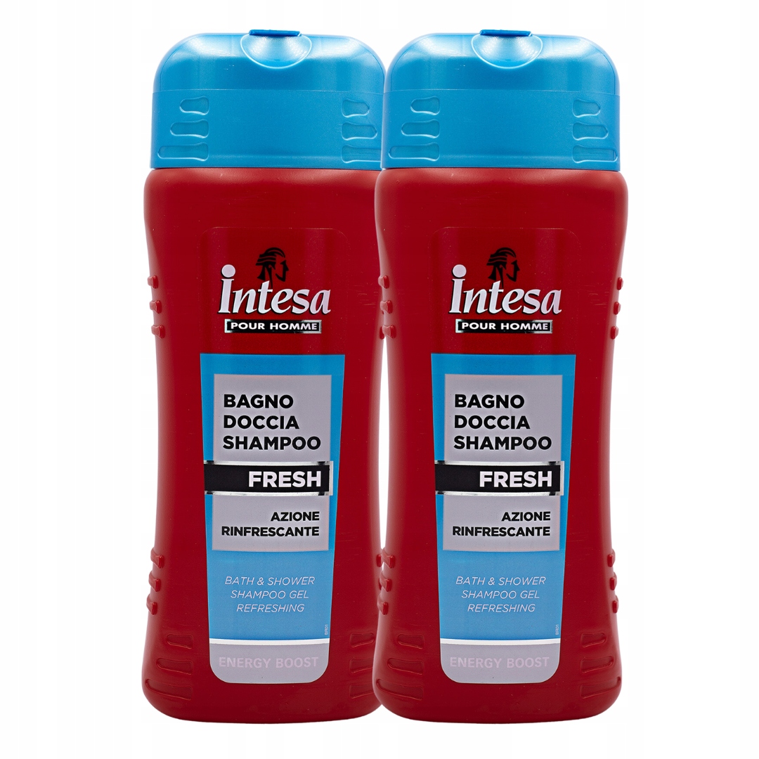 Intesa Men Zestaw 2X Żel Pod Prysznic 2W1 Fresh 50