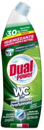 Żel Dual Power 0,75L Czyszczenie Wc