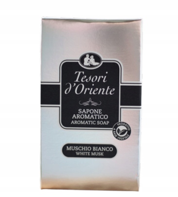 Tesori D`oriente Mydło W Kostce Muschio Bianco 125