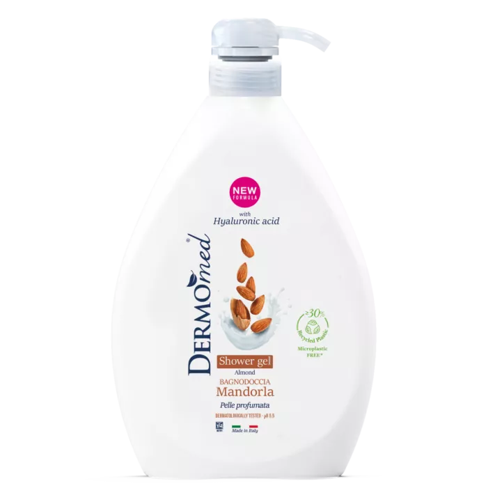 Dermomed Zestaw - Mydło W Płynie + Żel Pod Prysznic Migdał 1000 Ml