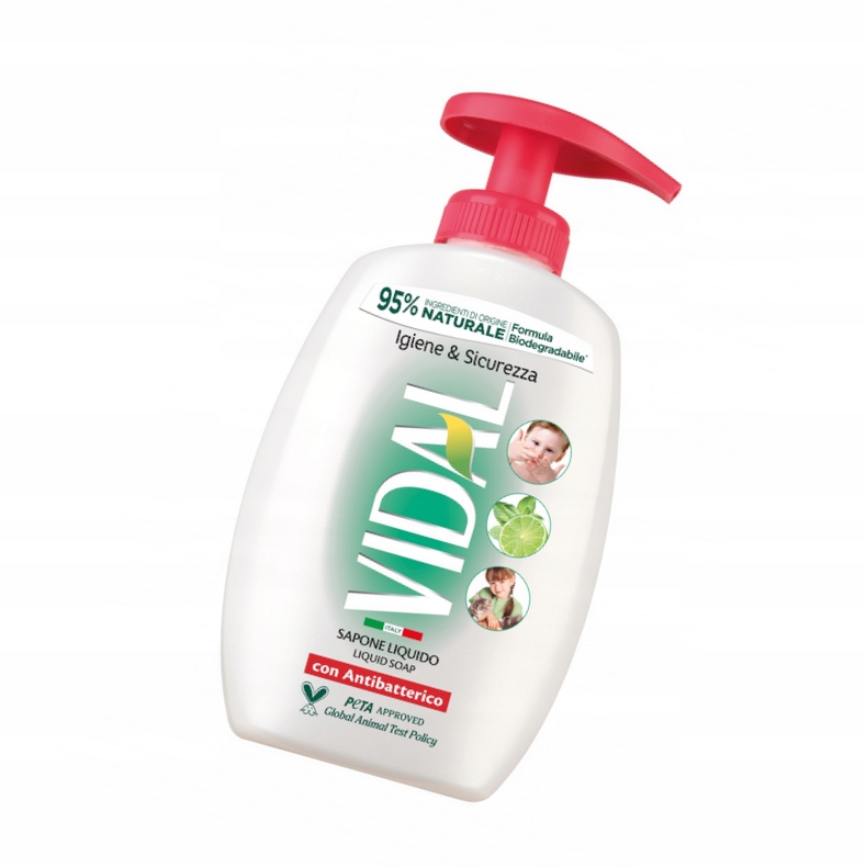 Mydło W Płynie Do Rąk Vidal Antybakteryjne 300 Ml