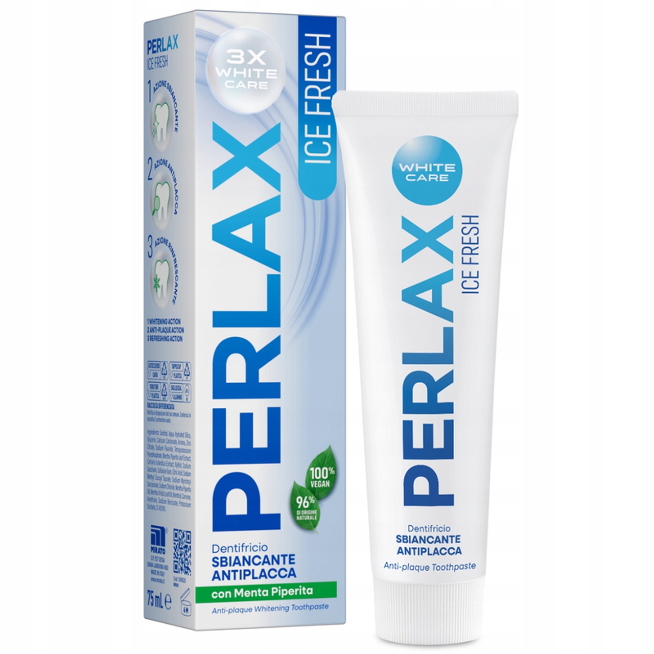 Perlax Pasta Do Zębów Ice Fresh 75 Ml