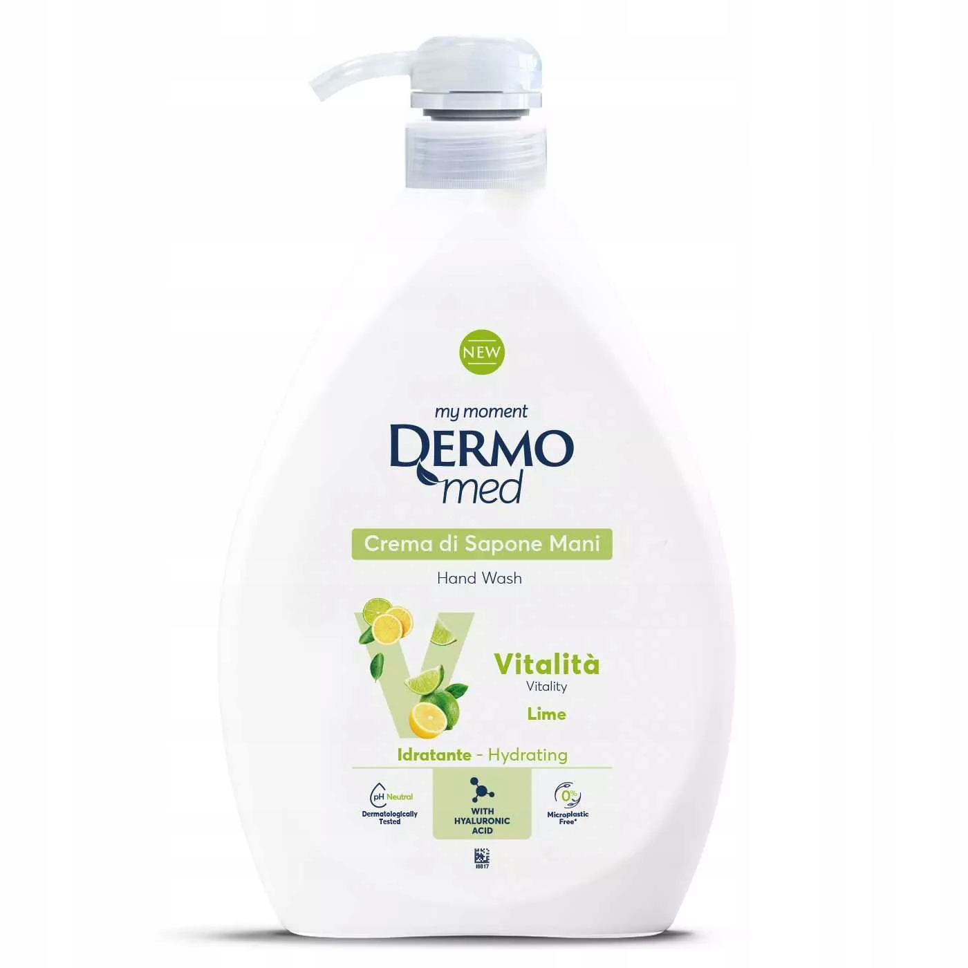 Dermomed Zestaw - Mydło W Płynie + Żel Pod Prysznic Lime 1000 Ml