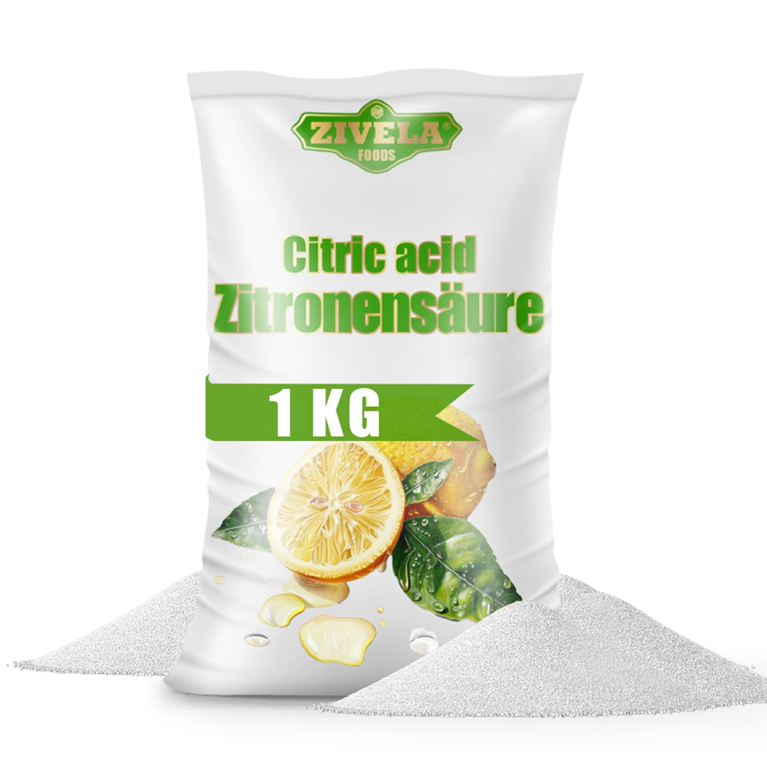 ZIVELA Zitronensäure Pulver 1kg E330