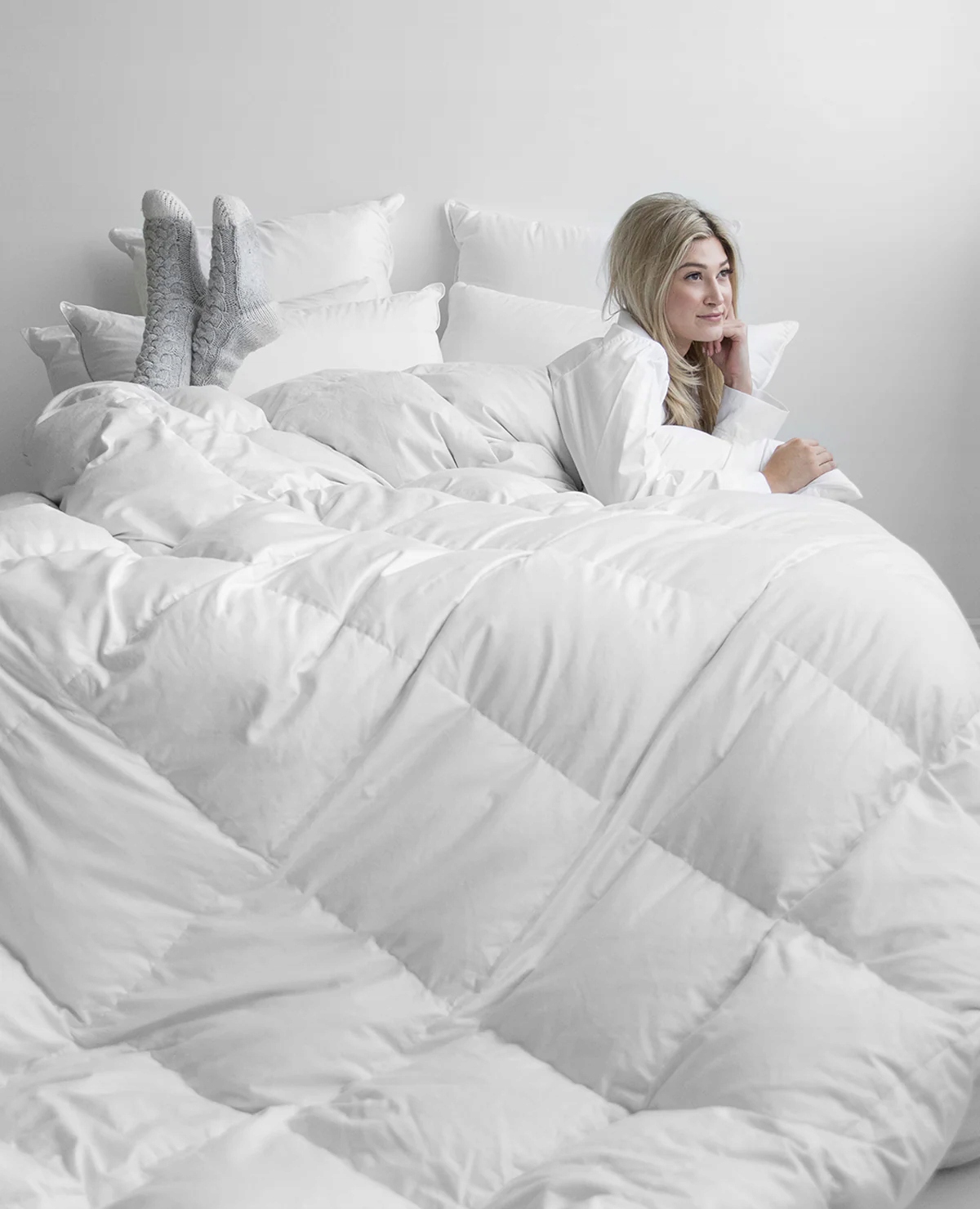 Poduszka Jasiek z Pierza Dartego 40x40 PaemiHome