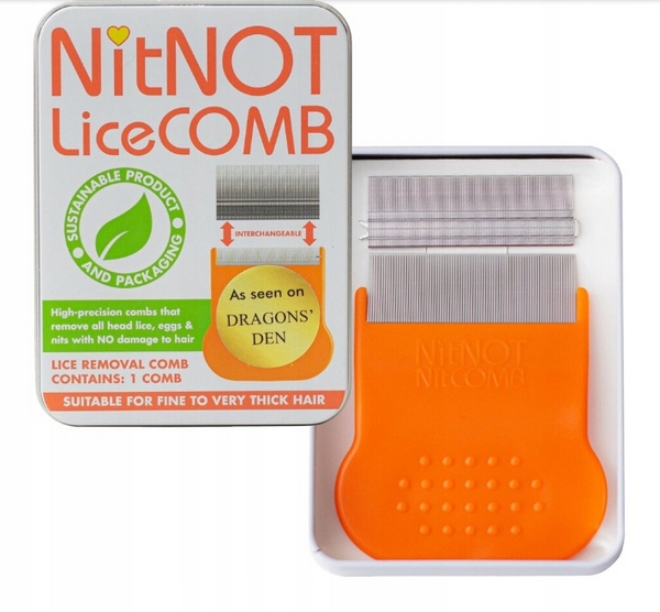 Grzebień stalowy na wszy i gnidy – skuteczne działanie