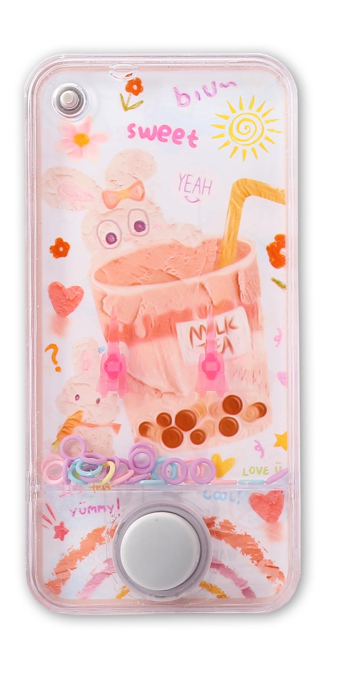 Zabawna gra wodna 24 szt. – 4 wzory, poręczna rozrywka dla dzieci 3+ (11,5x6 cm, opak. 29x13x13 cm) Wzór 2 