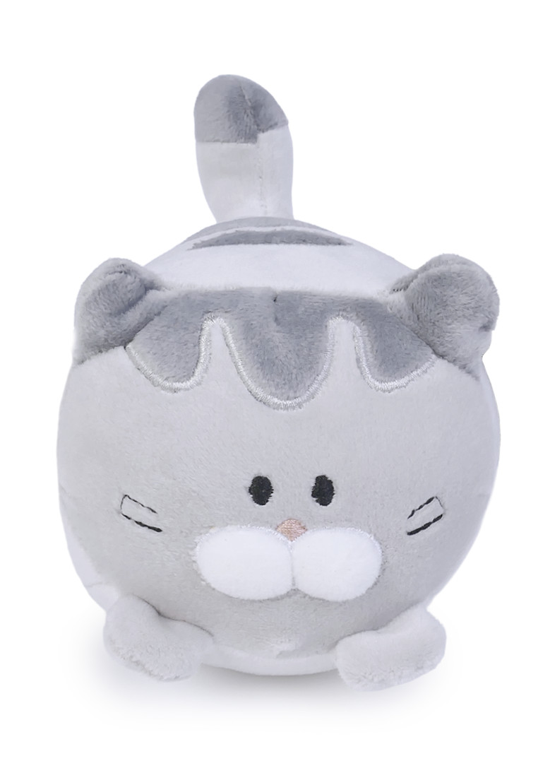 Pluszowe kotki 3 wzory 14 cm — mięciutkie maskotki dla maluchów, idealne do przytulania i zabawy, bezpieczne od 0+ Wzór 1 