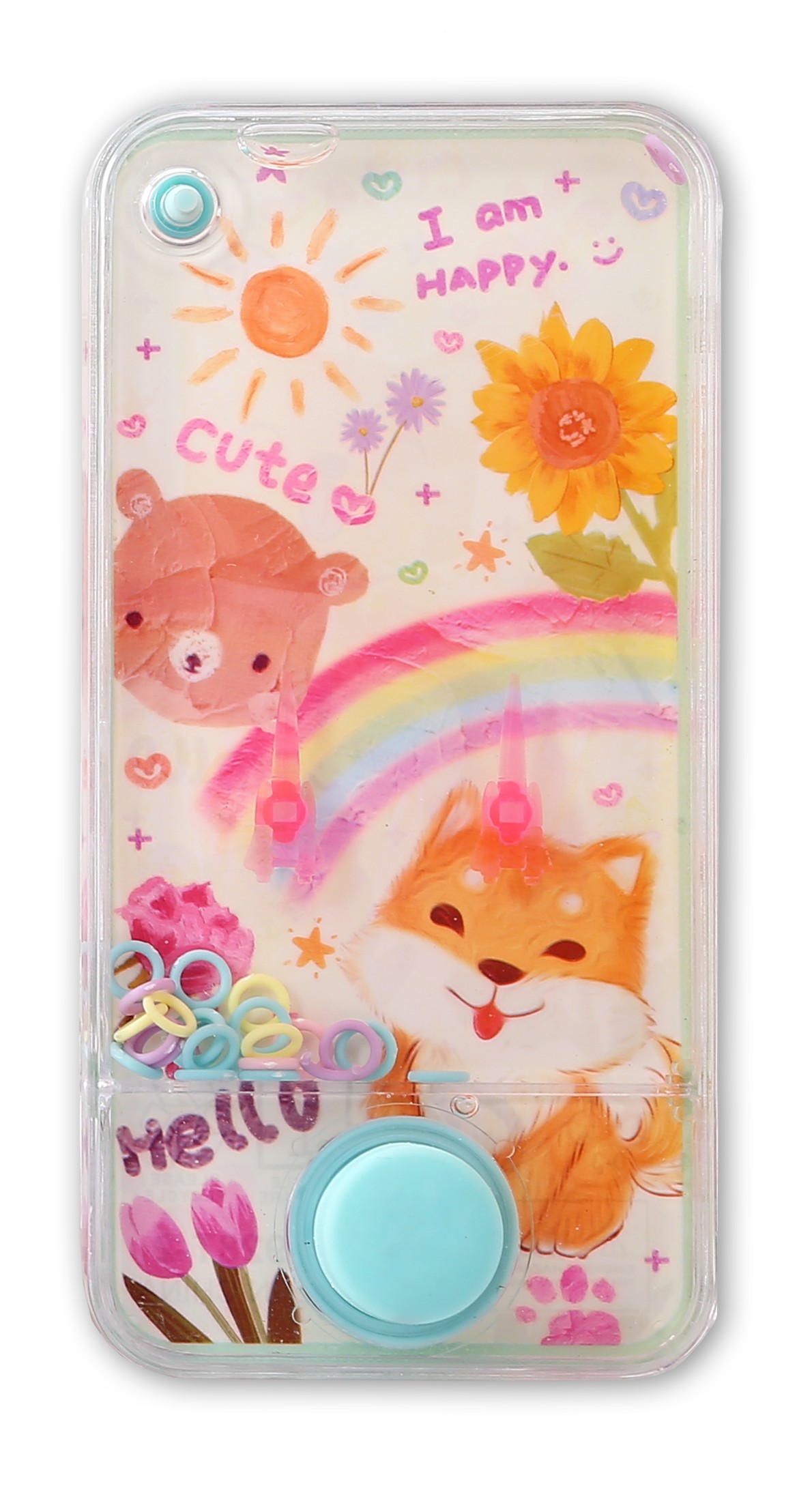  Zabawna gra wodna 24 szt. – 4 wzory, poręczna rozrywka dla dzieci 3+ (11,5x6 cm, opak. 29x13x13 cm) Wzór 4 