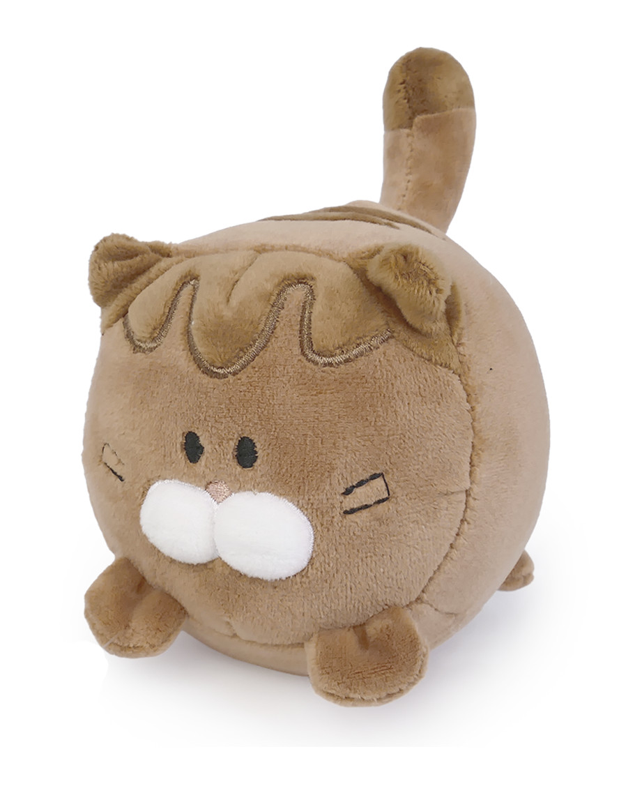 Pluszowe kotki 3 wzory 14 cm — mięciutkie maskotki dla maluchów, idealne do przytulania i zabawy, bezpieczne od 0+ Wzór 2 